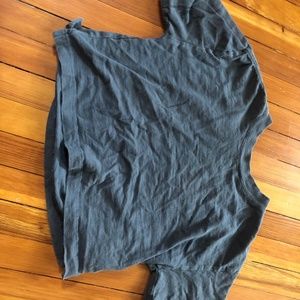 Teen gap cropped tee